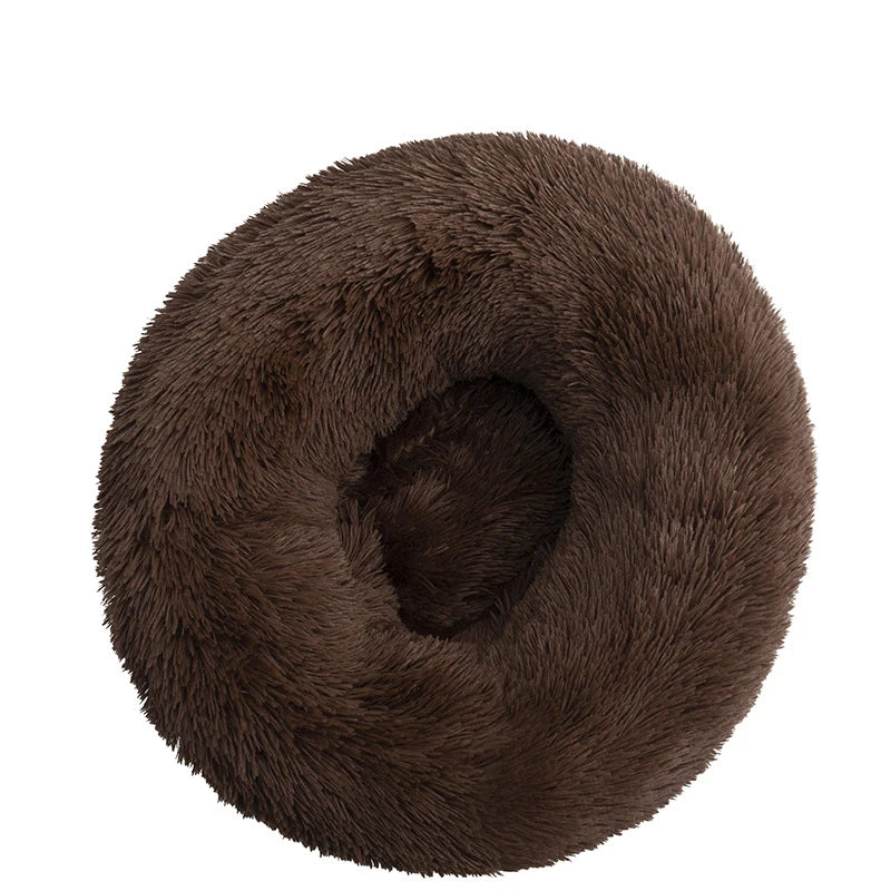 Donut Mand Plush Calming Pet Bed (40 CM - 100CM XXL Version)