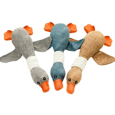 Pet Toys Geese Sound Bite Resistant Teeth Grinding