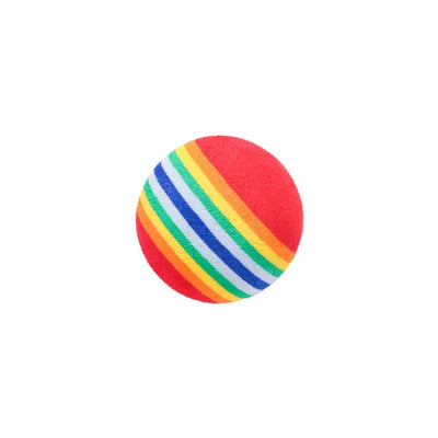 Rainbow EVA Cat Toys Ball