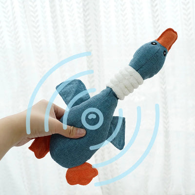 Pet Toys Geese Sound Bite Resistant Teeth Grinding