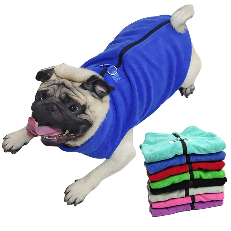 Winter Dog Clothes Soft Fleece