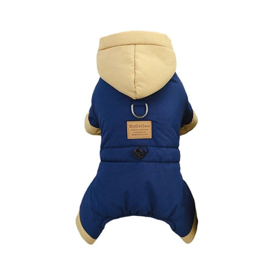 Thicken Warm Dog Jumpsuit Winter Dogs Clothes