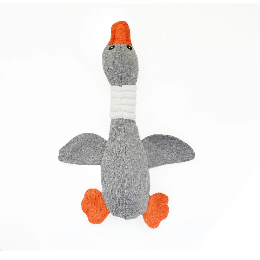 Pet Toys Geese Sound Bite Resistant Teeth Grinding