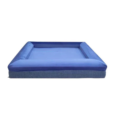 "Soft, washable orthopedic pet bed with memory foam for dogs and cats"