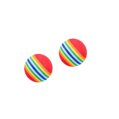 Rainbow EVA Cat Toys Ball