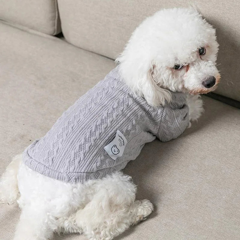 Dog Knitted Sweater Warm