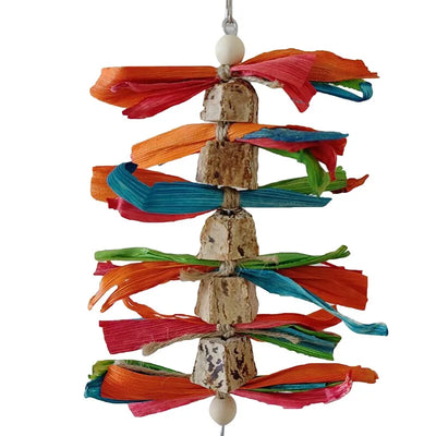 Pet Bird Parrot Toys 4 Stainless Steel