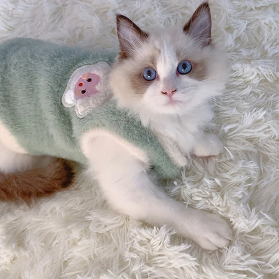 Cats Accessories Pets Warm Kittens Clothes