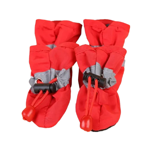 Waterproof Pet Dog Shoes Anti-slip Rain Boots Footwear