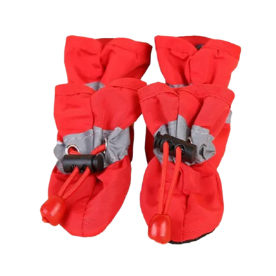 Waterproof Pet Dog Shoes Anti-slip Rain Boots Footwear