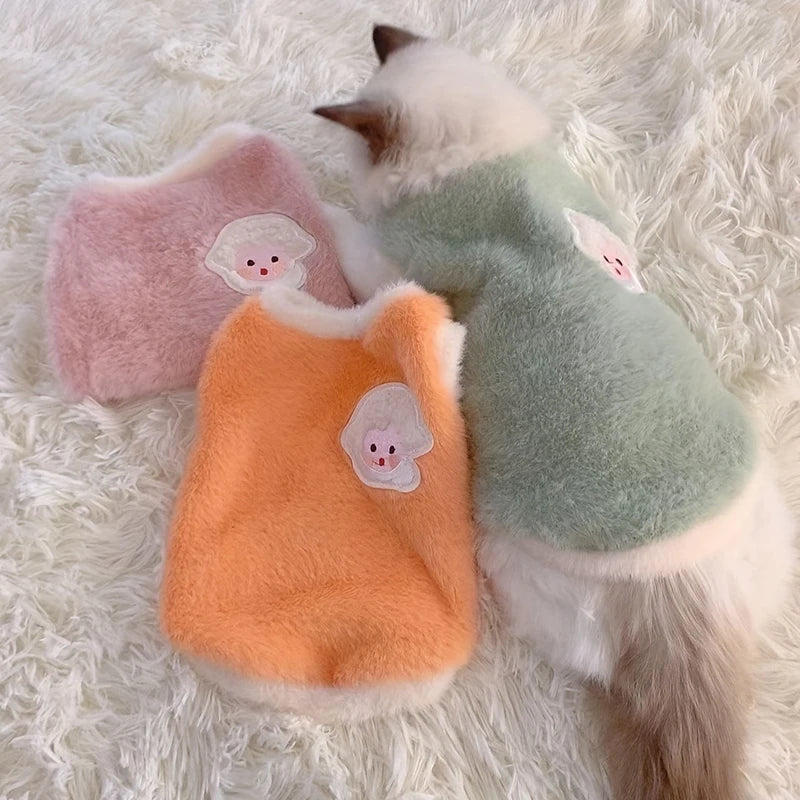 Cats Accessories Pets Warm Kittens Clothes