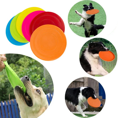 Outdoor Play Flying Discs Dog Toys Training