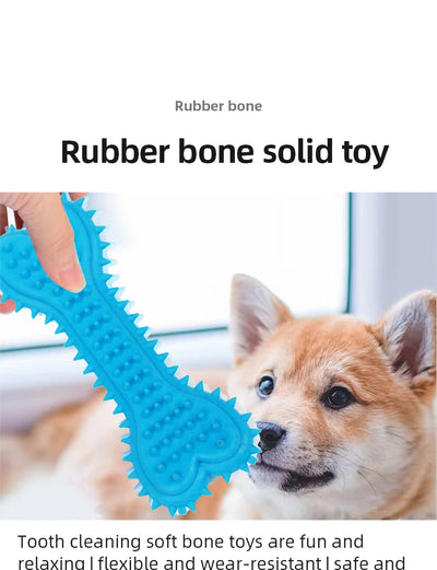 Pet Chew Toy Soft Rubber Bite