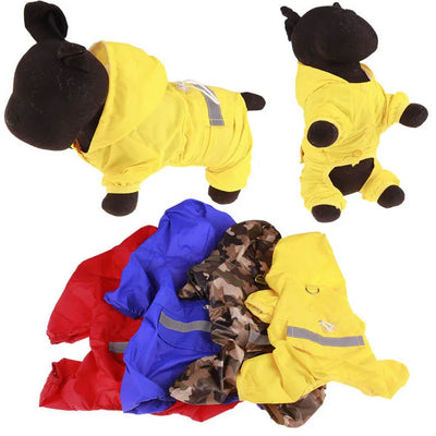 Pet Dog Rain Coat Cat Raincoat Outdoor Rainwear