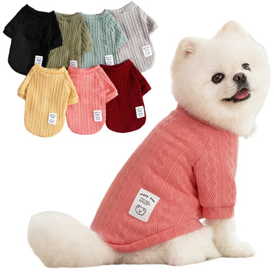 Dog Knitted Sweater Warm