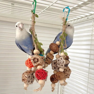 Pet Bird Parrot Toys 4 Stainless Steel